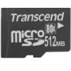   Transcend microSD 80x 512Mb