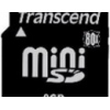   Transcend miniSD 80x 2Gb