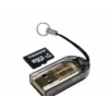   Transcend microSD 1Gb+USB Card Reader S3