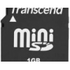   Transcend miniSD 1Gb