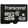   Transcend microSDHC Class 6 4Gb